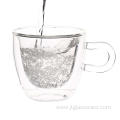 Hot Sale Handle Glass Coffee Mugs Iced Tea